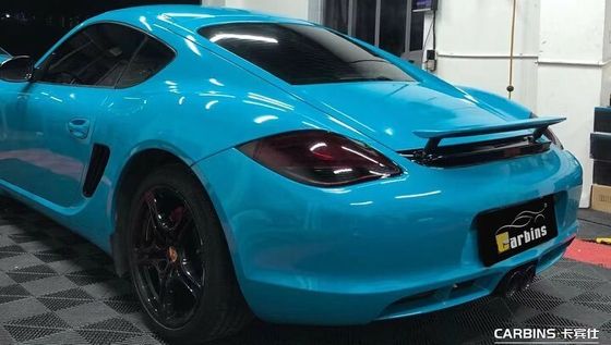 Пленка PET синяя глянцевая Gloss Miami Blue Carbins