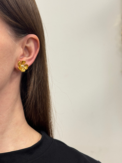 Серьги Цветы Chanel