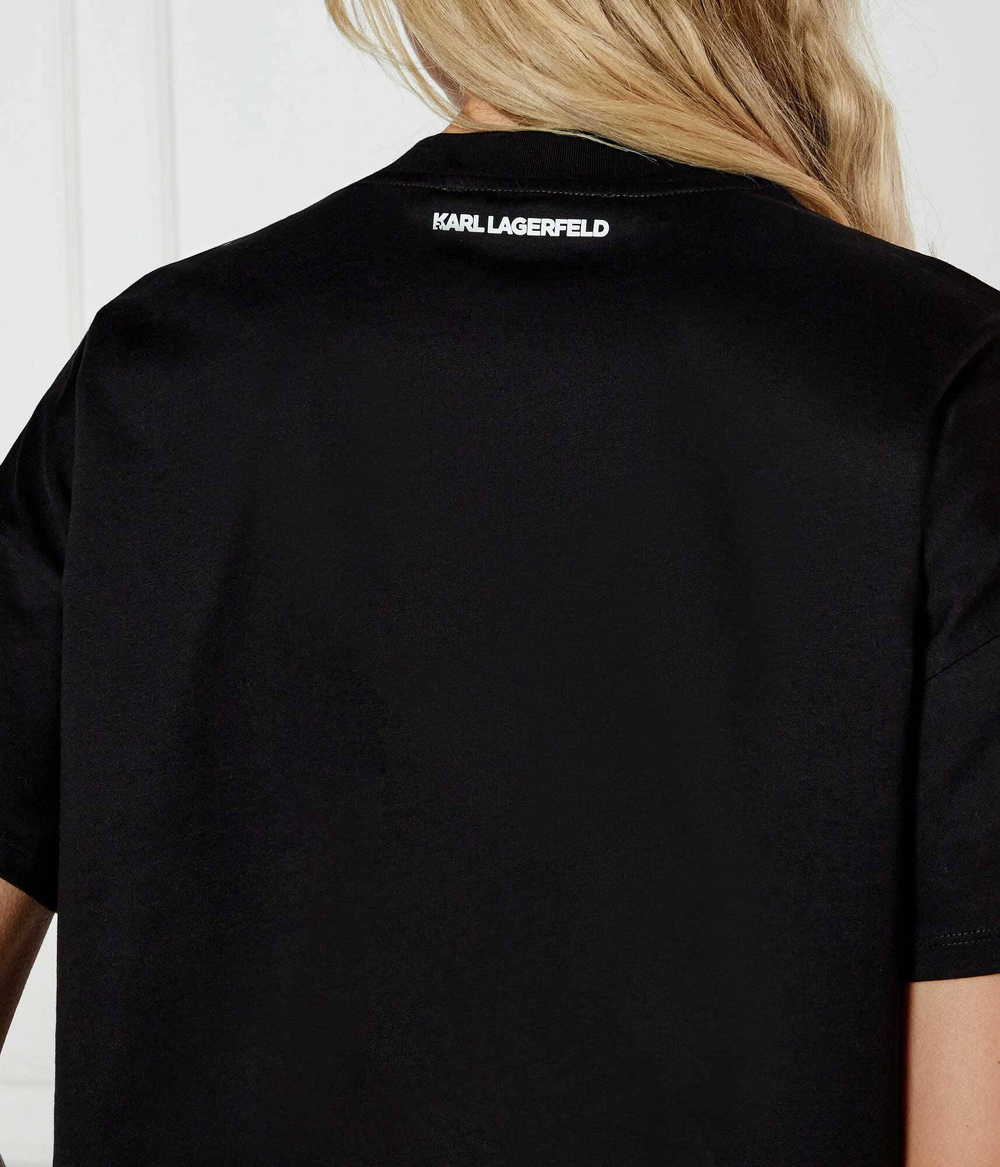 Футболка HEARTS Karl Lagerfeld - черный(A1W17074)