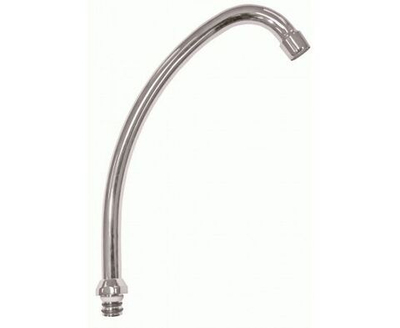 Излив для кухни ROEGEN трубчатый / Гусак для смесителя на кухню 30 см, RZ-BA-20
