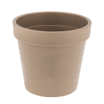 Горшок цветочный Барселона 5,7л, цвет кофейный
