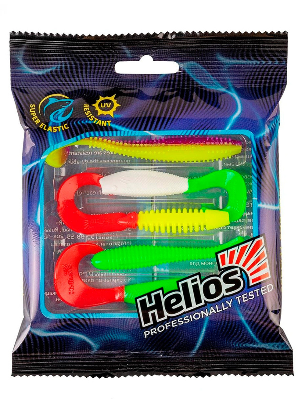 Набор приманок Helios Хищник. Озеро 5шт/упак SET#1 (HS-PPL-SET1)