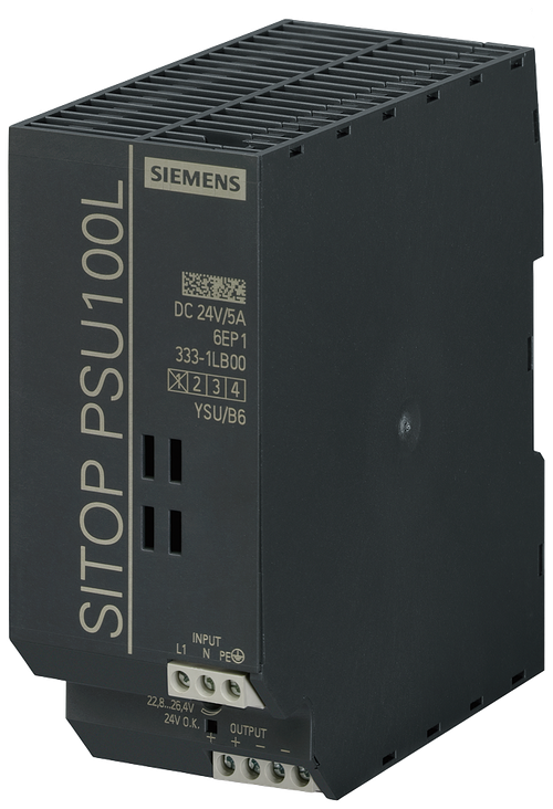 SITOP PSU100l 24 v/5 a, стабилизированный блок питания, SIEMENS 6EP1333-1LB00