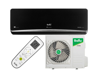 Сплит система Ballu Platinum Black DC Inverter BSPI-10HN1/BL/EU