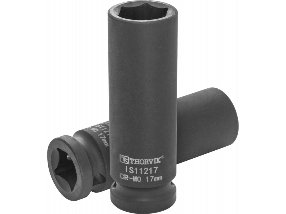 IS11217 Головка торцевая ударная глубокая 1/2"DR, 17 мм