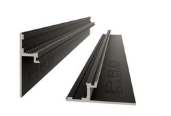 Теневой плинтус Pro Design 1269 черный, 2700x10x31,8 мм