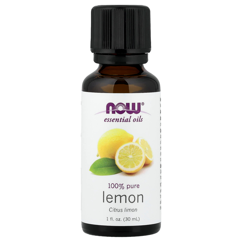 NOW Foods, эфирные масла, лимон, 30 мл (1 жидк. унция)