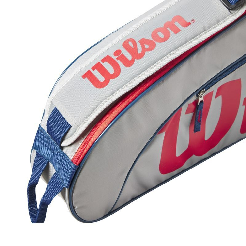 Теннисная сумка Wilson Junior 3 PK Racket Bag - Red