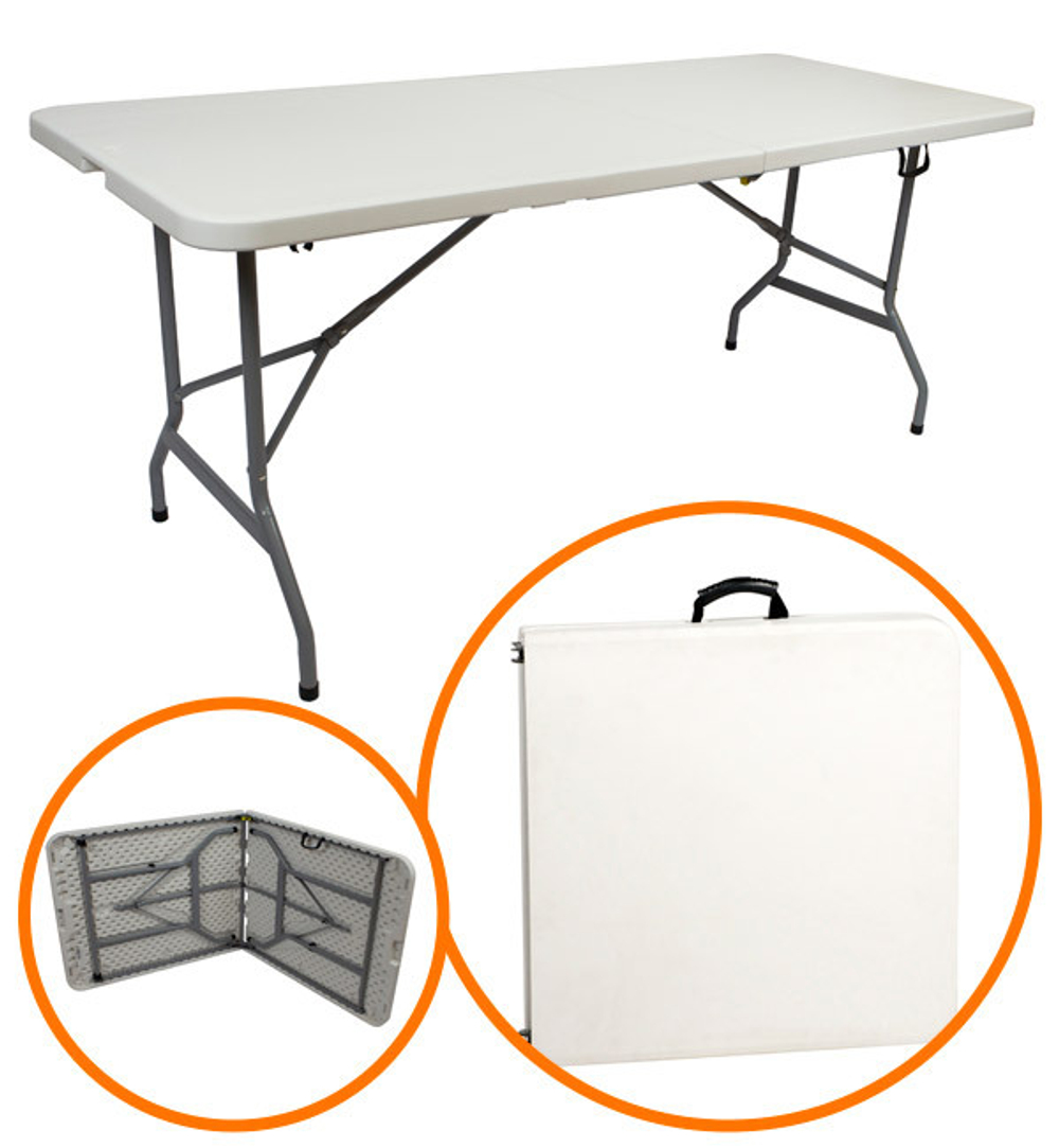 СТОЛ-КНИЖКА ПЛАСТИКОВЫЙ РАЗБОРНЫЙ