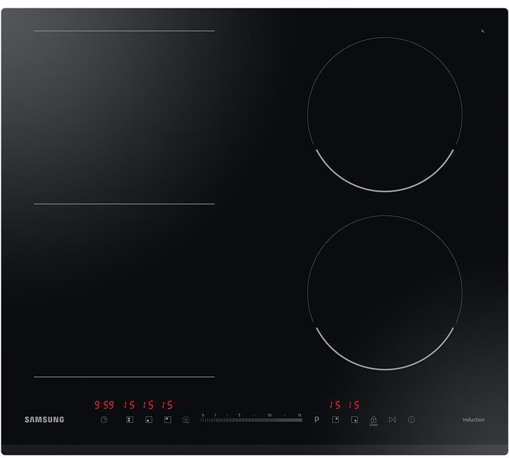 Встраиваемая индукционная варочная панель Samsung NZ64R3747BK/WT