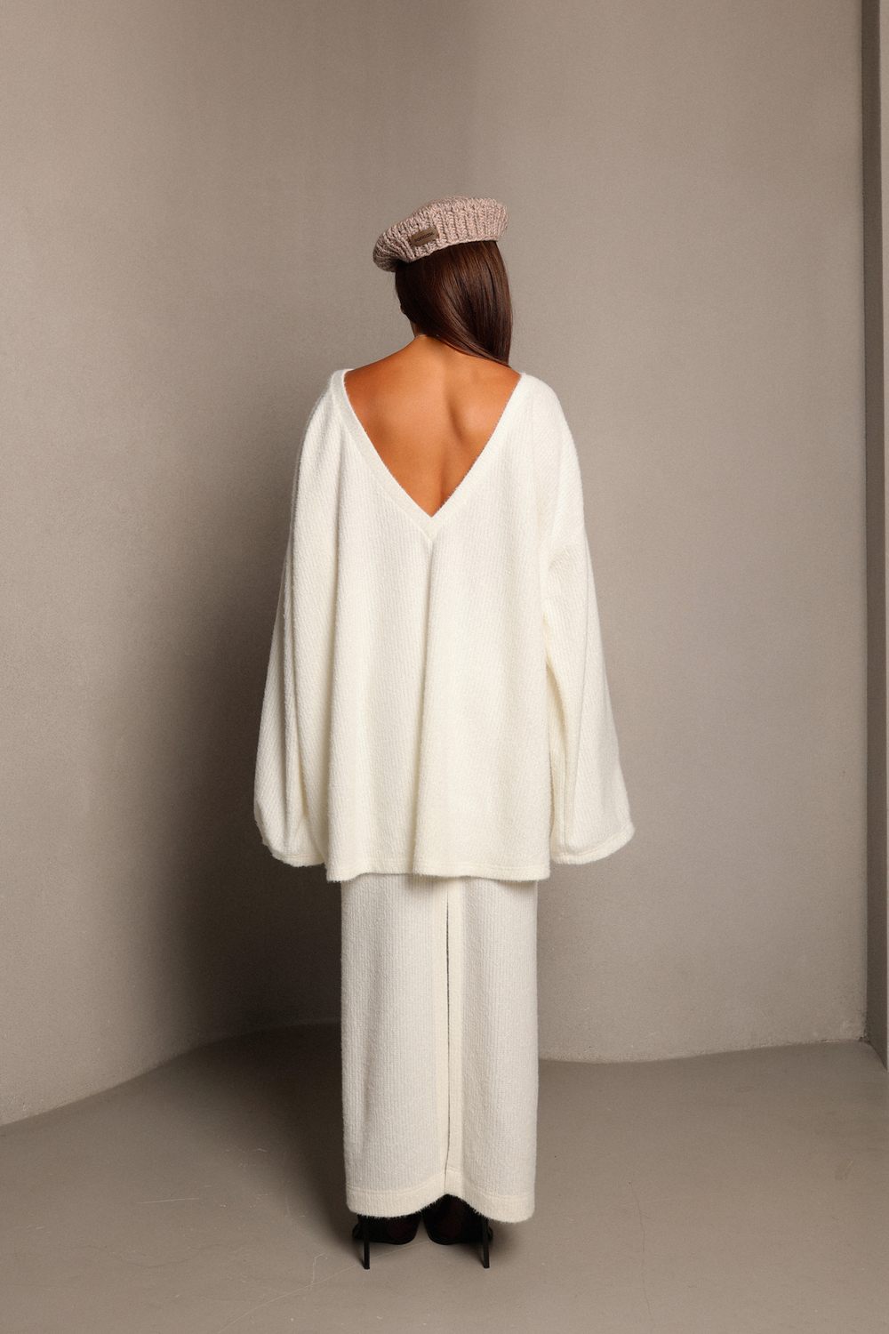 Юбка прямая на резинке