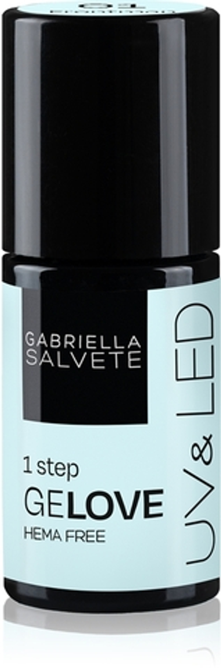 Gabriella Salvete Festival Headliners GeLove - Гибридный лак для ногтей 3-в-1 с ультрафиолетовой / светодиодной лампой, 8 ml