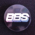 Крышка центрального отверстия BBS 76.5 мм silver/black