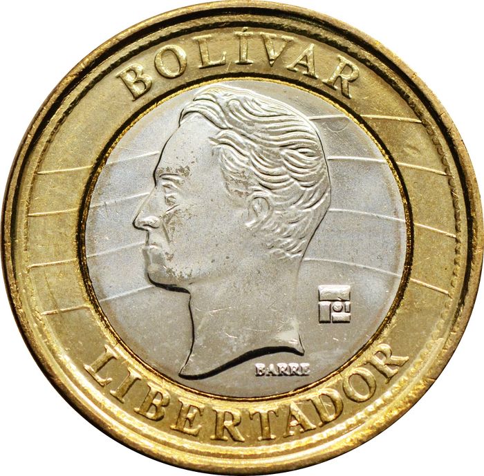 1 боливар 2009 Венесуэла