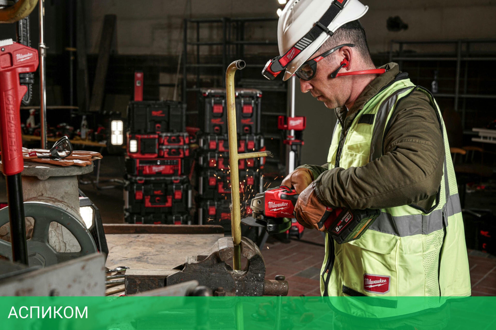 Угловая шлифмашина Milwaukee M18 ONEFSAG125XB-0X FUEL (4933478433)