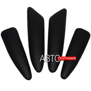 Мягкие накладки на ручки дверей Lada Vesta (2015-2019) из экокожи