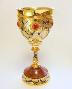 Кубок c яшмой "Златоуст"