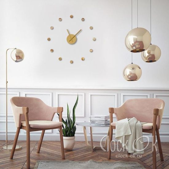 Настенные 3D часы Stones