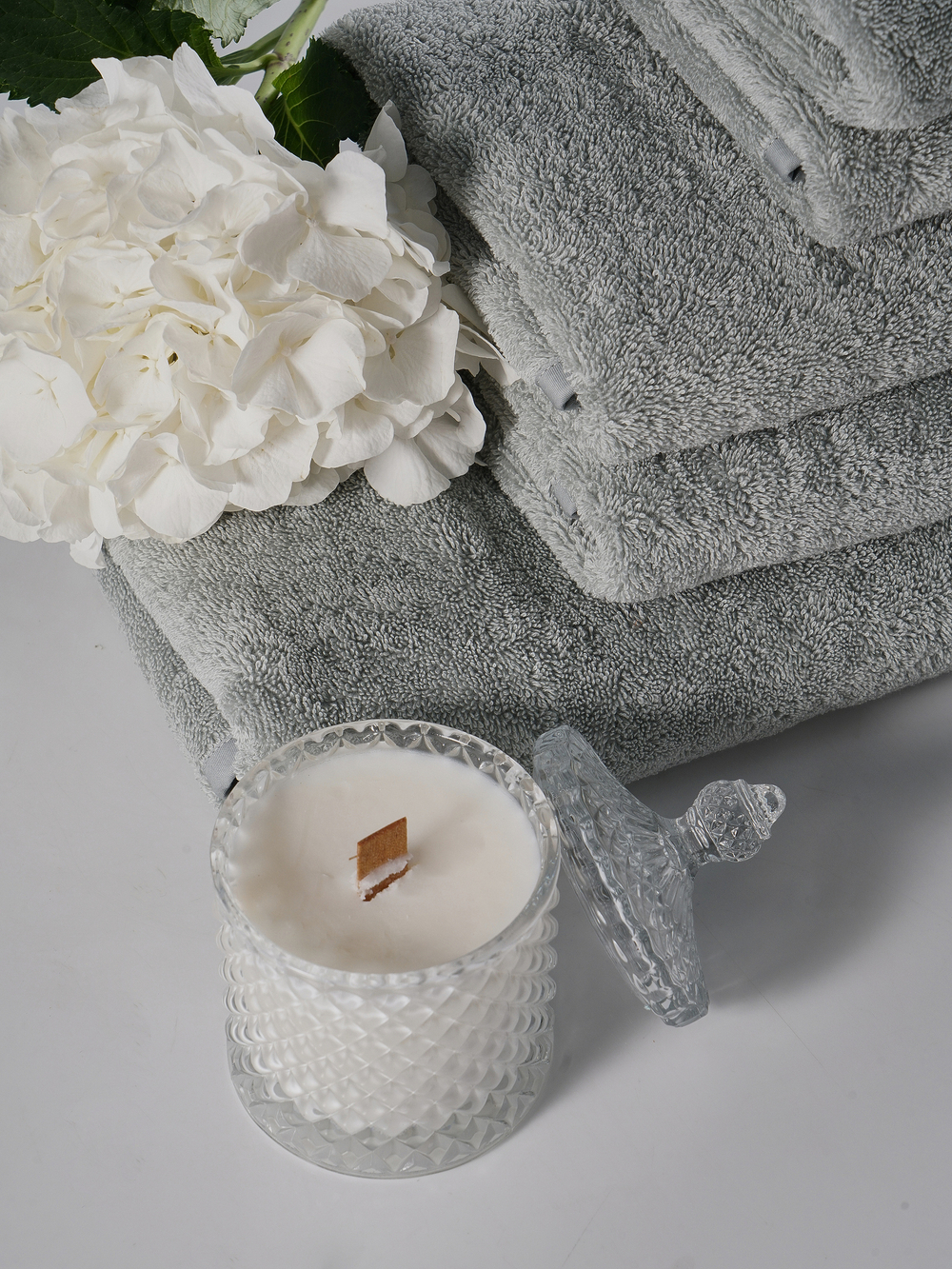 Набор полотенец 5шт Claire Batiste Atelier Ile светлая мята