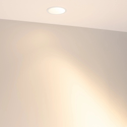 Светильник MS-ARADO-BUILT-R75-12W Warm3000 (WH-WH, 24 deg, 230V) (Arlight, IP20 Металл, 5 лет) 059107