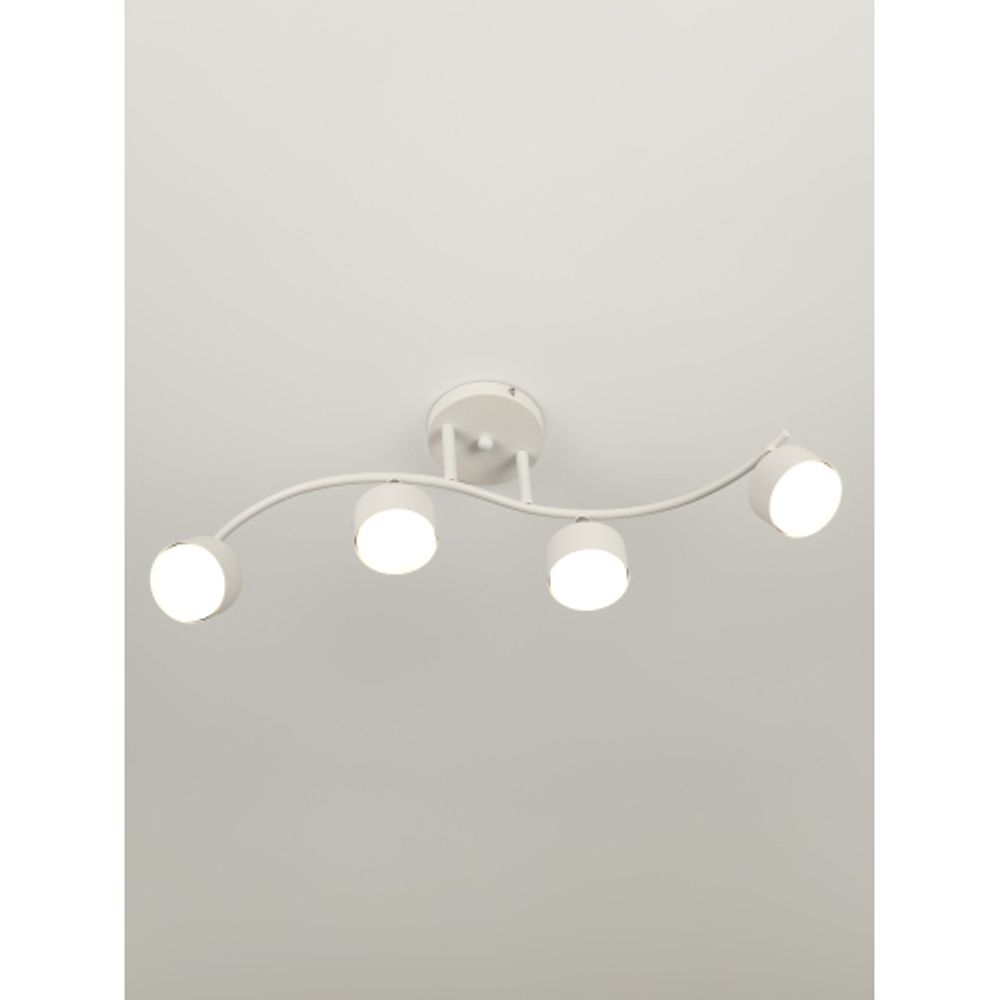 Светильник настенно-потолочный спот Rivoli Batty 7080-704 4хGX53 15 Вт поворотный | Споты-Подсветки