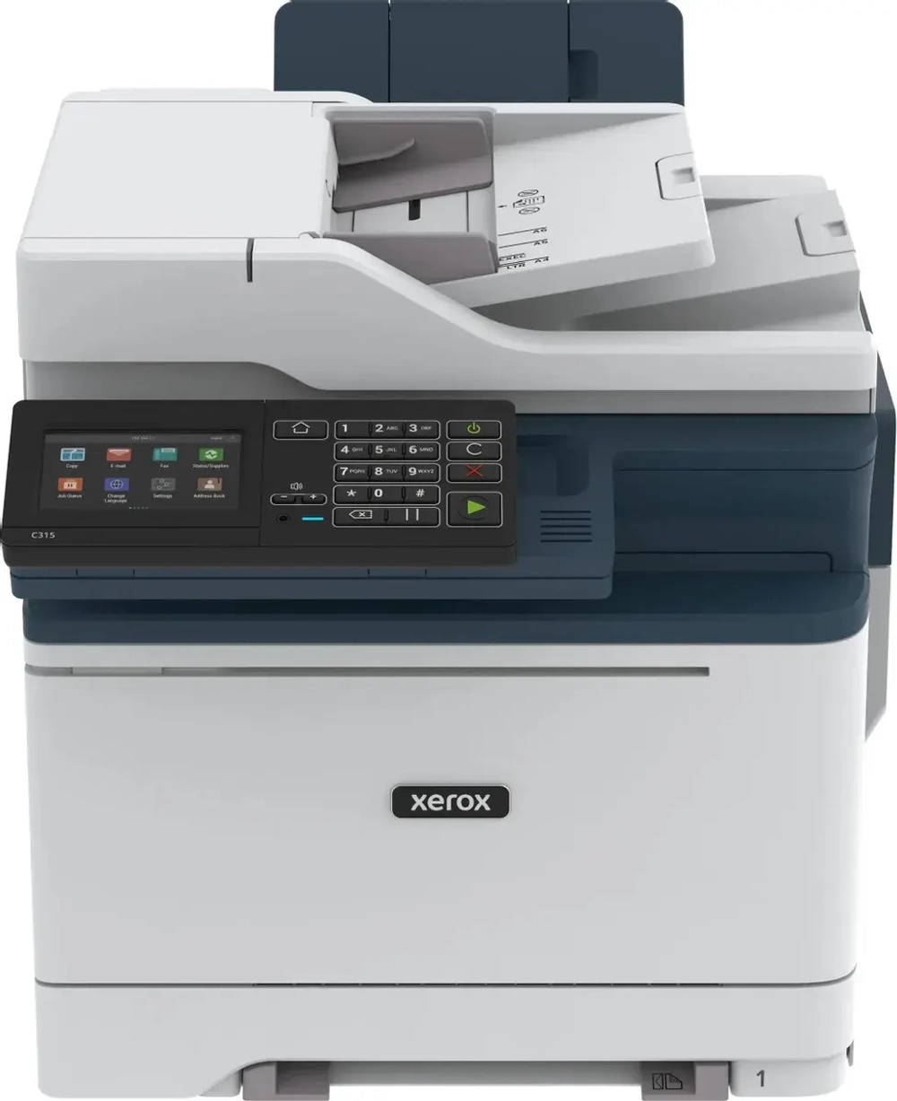 МФУ лазерный Xerox C315V_DNI, A4, цветной, лазерный, белый