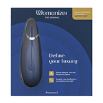 Бесконтактный клиторальный стимулятор Womanizer Premium 2 Blueberry