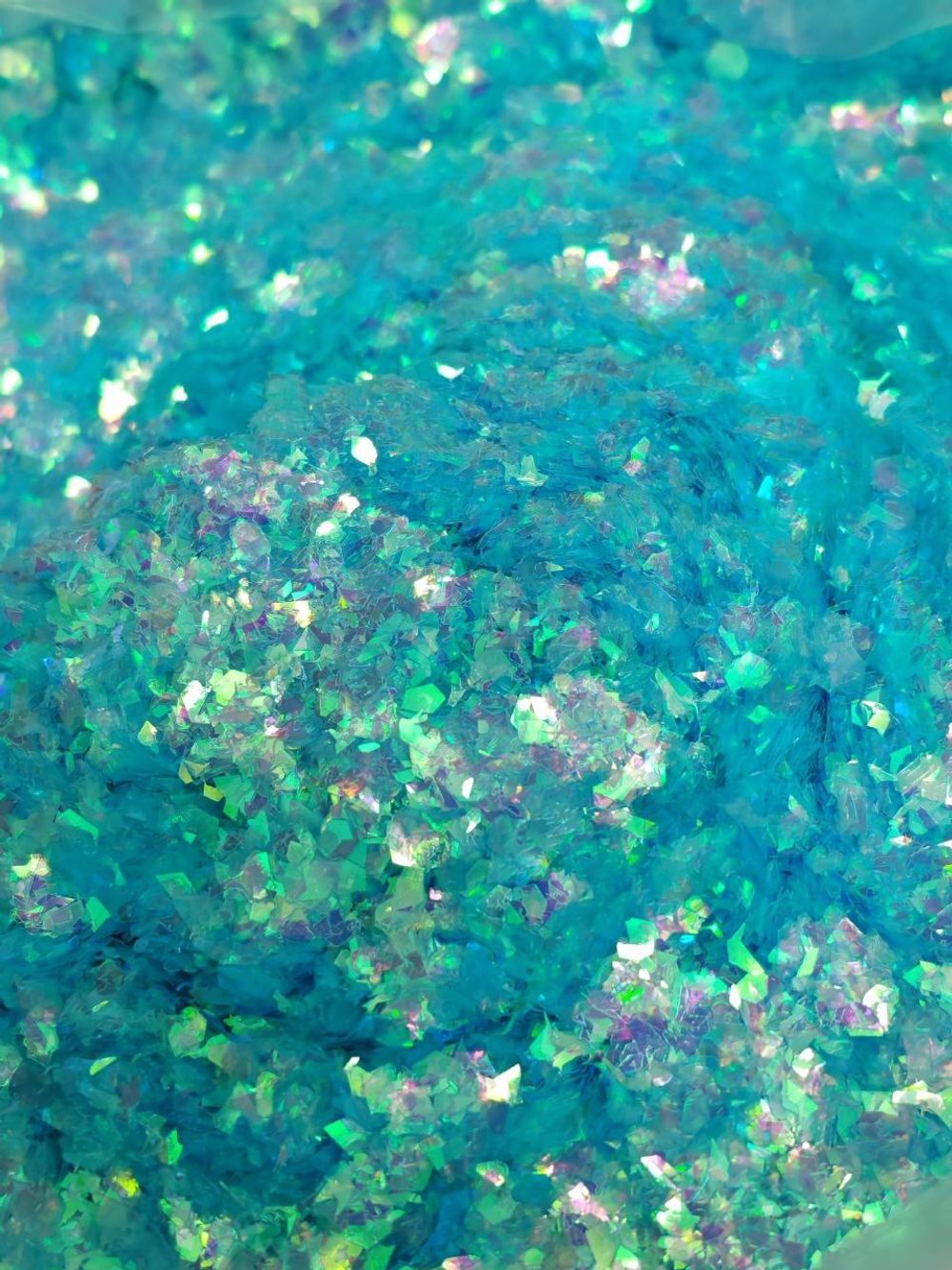 Хлопья - слюда 88710 Небесный хрусталь - для литья изделий и творчества