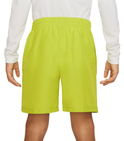 Шорты для мальчика теннисные Nike Dri-Fit Multi+ Training Shorts - bright cactus/white