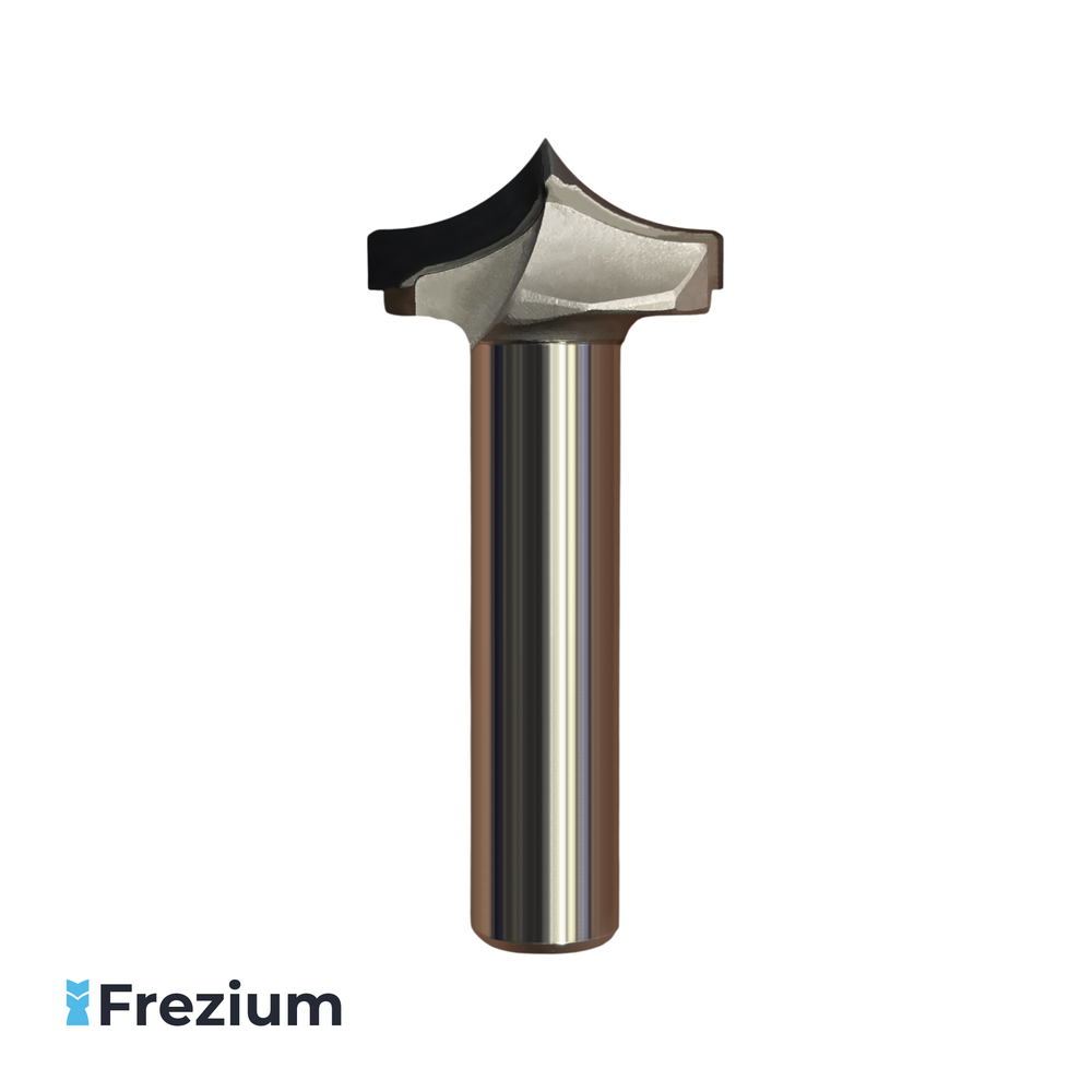 Пазовая фасонная фреза алмазная по дереву "O.G.Germany" (28x12x11.5 R14.66; 1728475 PCD)