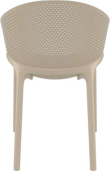 Стул пластиковый Sky Pro бежевый