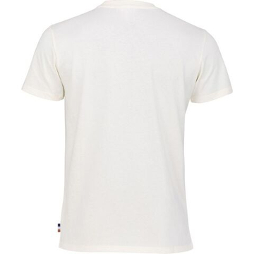 Мужская теннисная футболка Roland Garros Big Logo - ecru