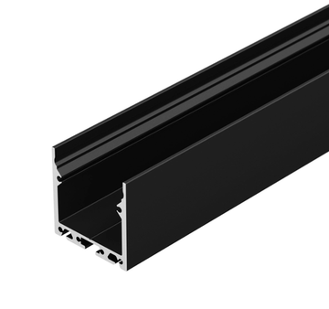 Профиль с экраном 2,5м 027986 чёрный SL-LINE-3535-2500 BLACK+OPAL Arlight