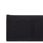 Balenciaga Grain Calfskin Business Card Holder Women"s Black