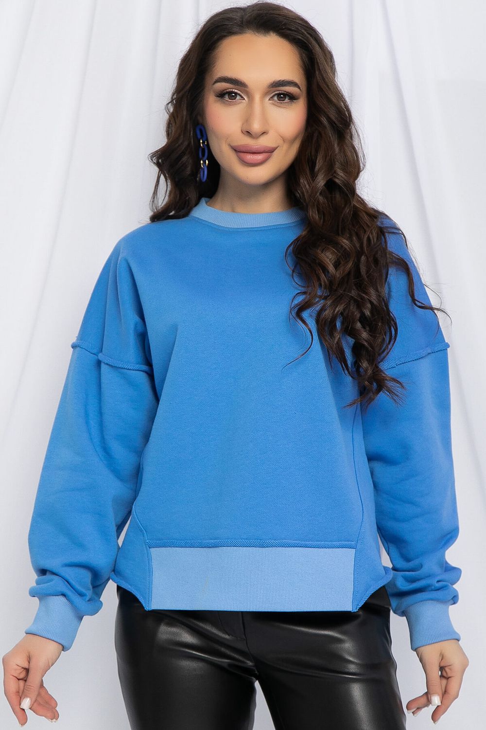 Свитшот Бриз (голубой) Б12883-9М LT Collection