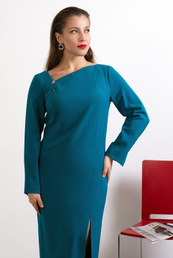 Платье женское 4174ВП, малахит #326Мал054174ВП