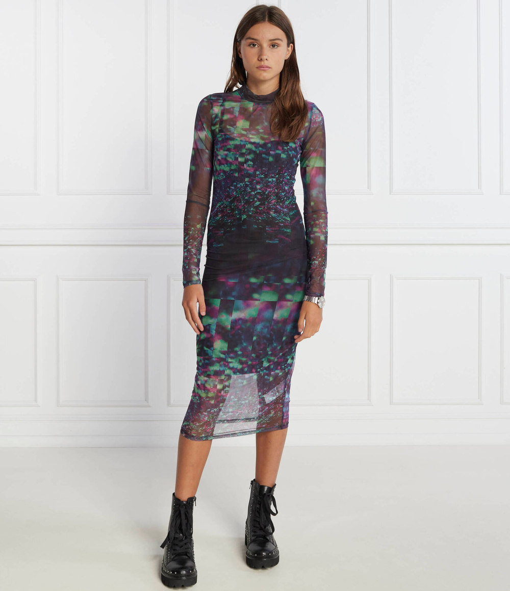 Платье + подкладка CALVIN KLEIN JEANS - разноцветная(J20J221981)