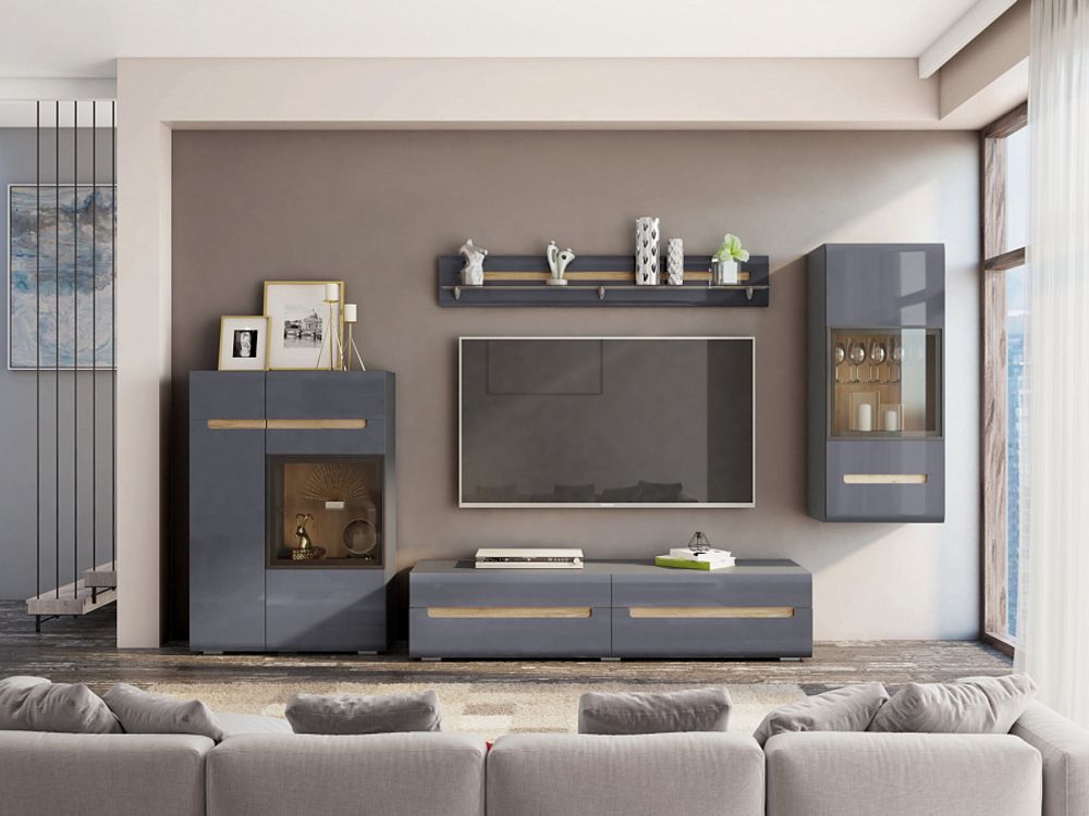 Стокгольм Витрина 2х малая левая