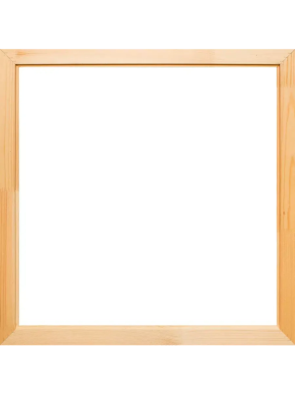 Деревянная рама 50x50 для картин на подрамнике сеч. 40x18