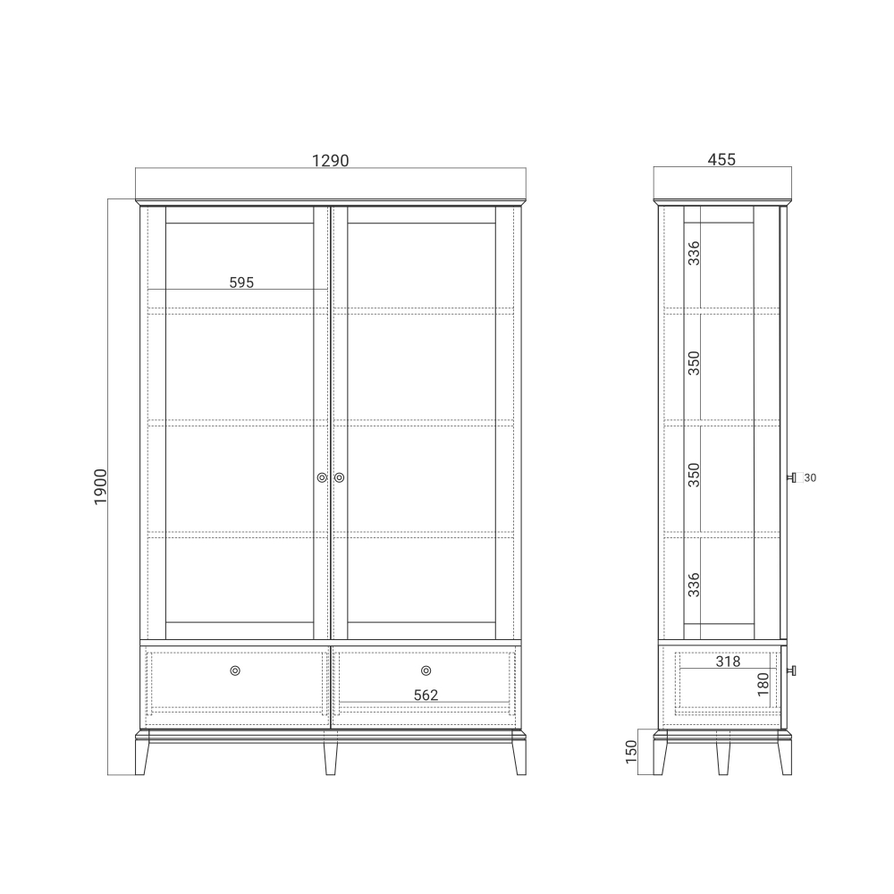 Витрина CR176