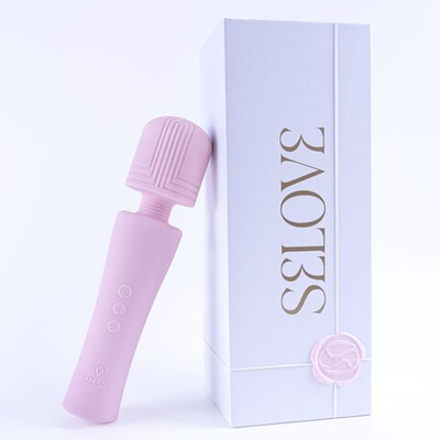 Розовый wand-вибратор Selove PulseWand - 20,3 см. (Цвет: розовый)