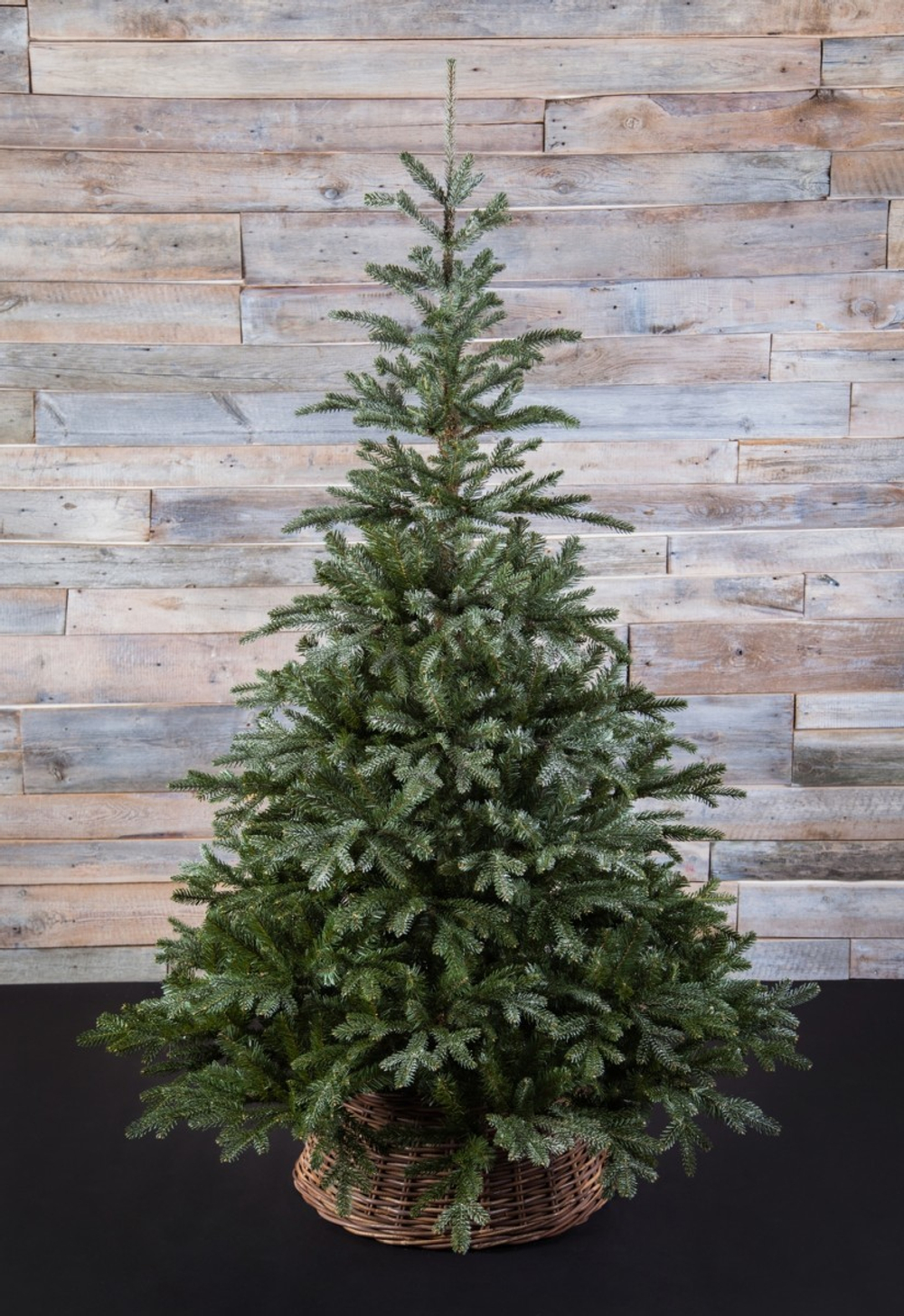 Ель 215см Black Box Хрустальная заснеженная