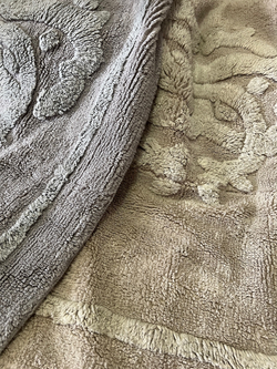 Коврик для ванной 75х110 Roberto Cavalli бежевый