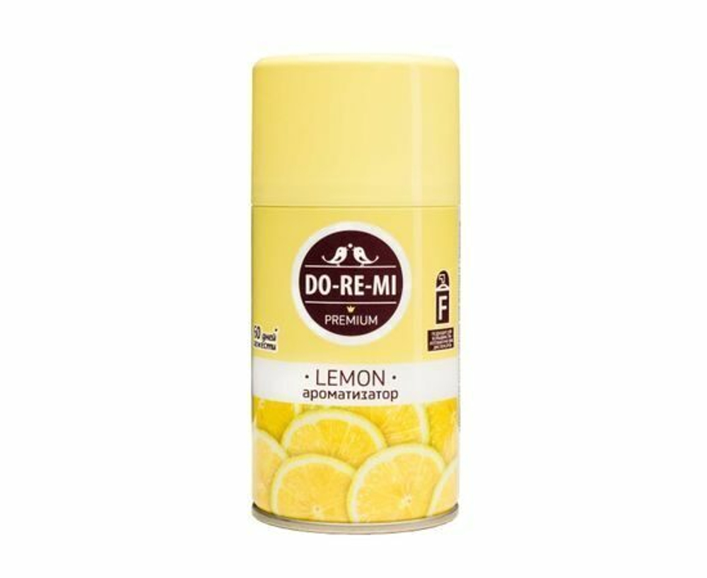 Освежитель воздуха(запаска) "До-ре-ми" Премиум,Лимон 250 мл.