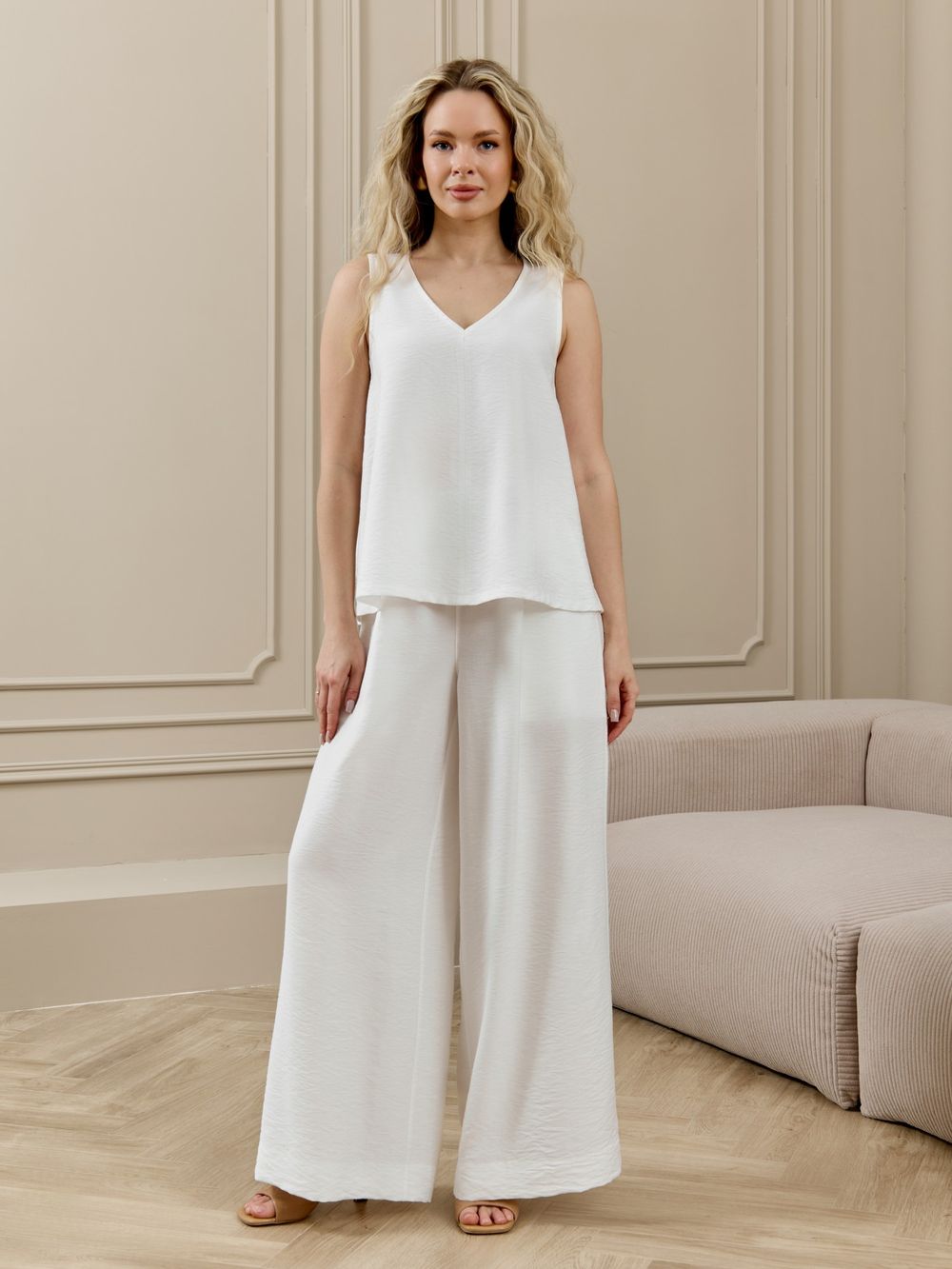 Блузка-топ женская Ясмина-2 Виотекс БЕЛЫЙ