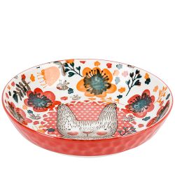 Тарелка "Kawaii Forest.Bunny" d=21см. v=700мл. (min9) (фарфор) (транспортная упаковка)