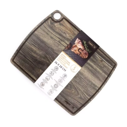 Доска разделочная c желобом 36х28см ComposeEat Fashion дуб мореный