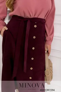 Юбка 2394-бордо Minova