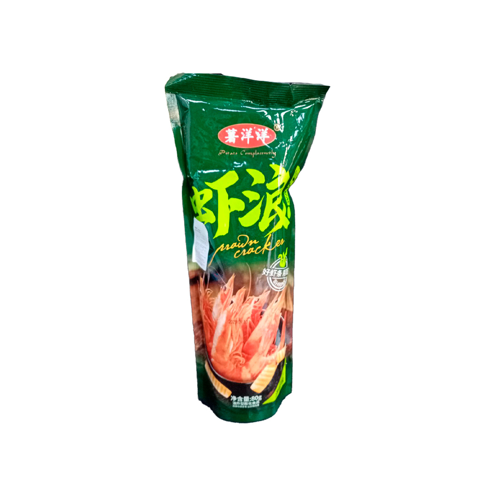 Чипсы из батата ZHENGZHOU со вкусом креветки и водорослей, 80 гр