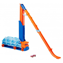 Hot Wheels City - Транспортный набор Эпический спуск 2 в 1 + автомобиль HDY92